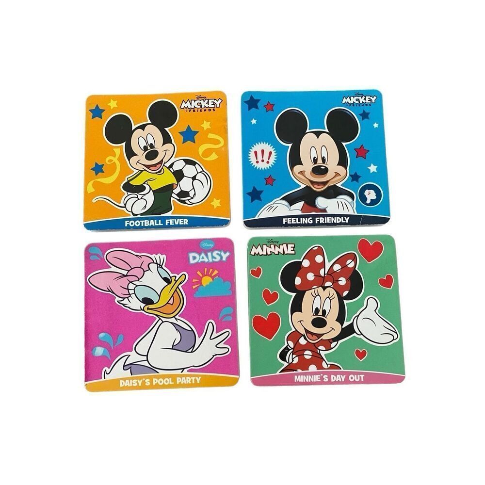 Lot Of 4 Disney Children’s Mini Books Minnie Dickey Daisy Duck Bedtime Kids